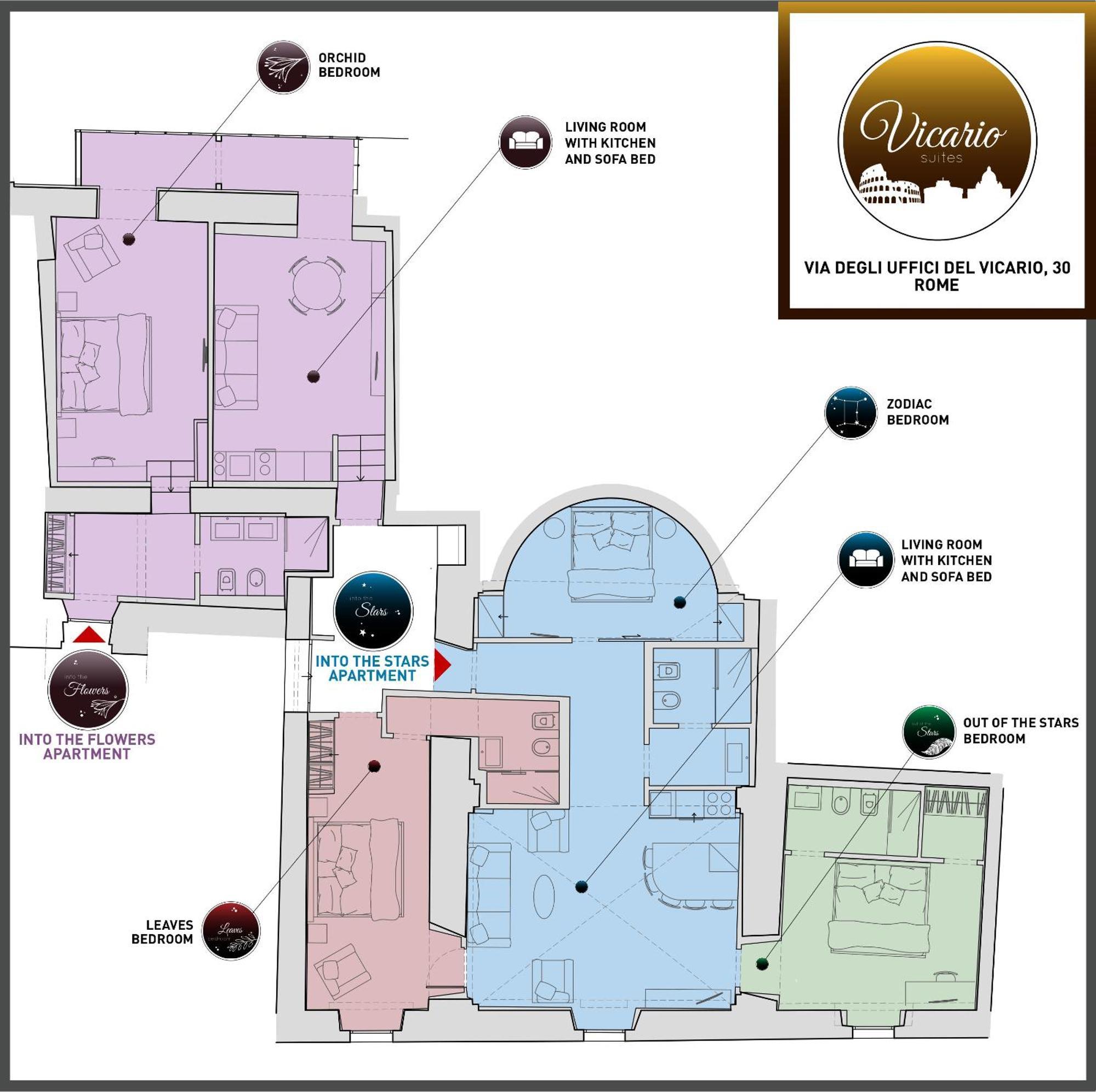 Vicario Suites Рим Экстерьер фото